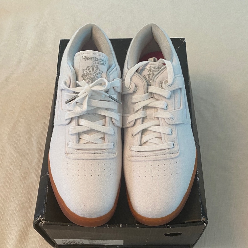 Reebok x Solebox Workout LO Clean Sneakers ( Terry Cloth Upper)